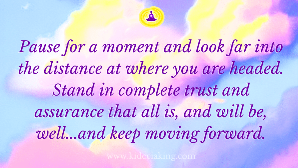 See/Go All The Way To The Goal